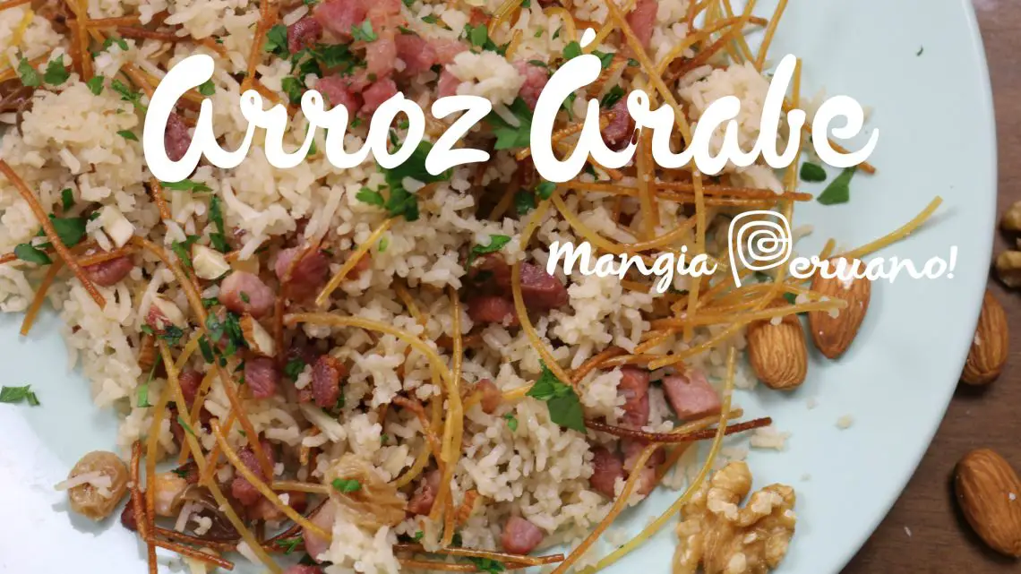 Prepara la ricetta peruviana dell' Arroz Àrabe.