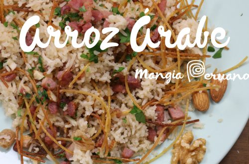 Prepara la ricetta peruviana dell' Arroz Àrabe.
